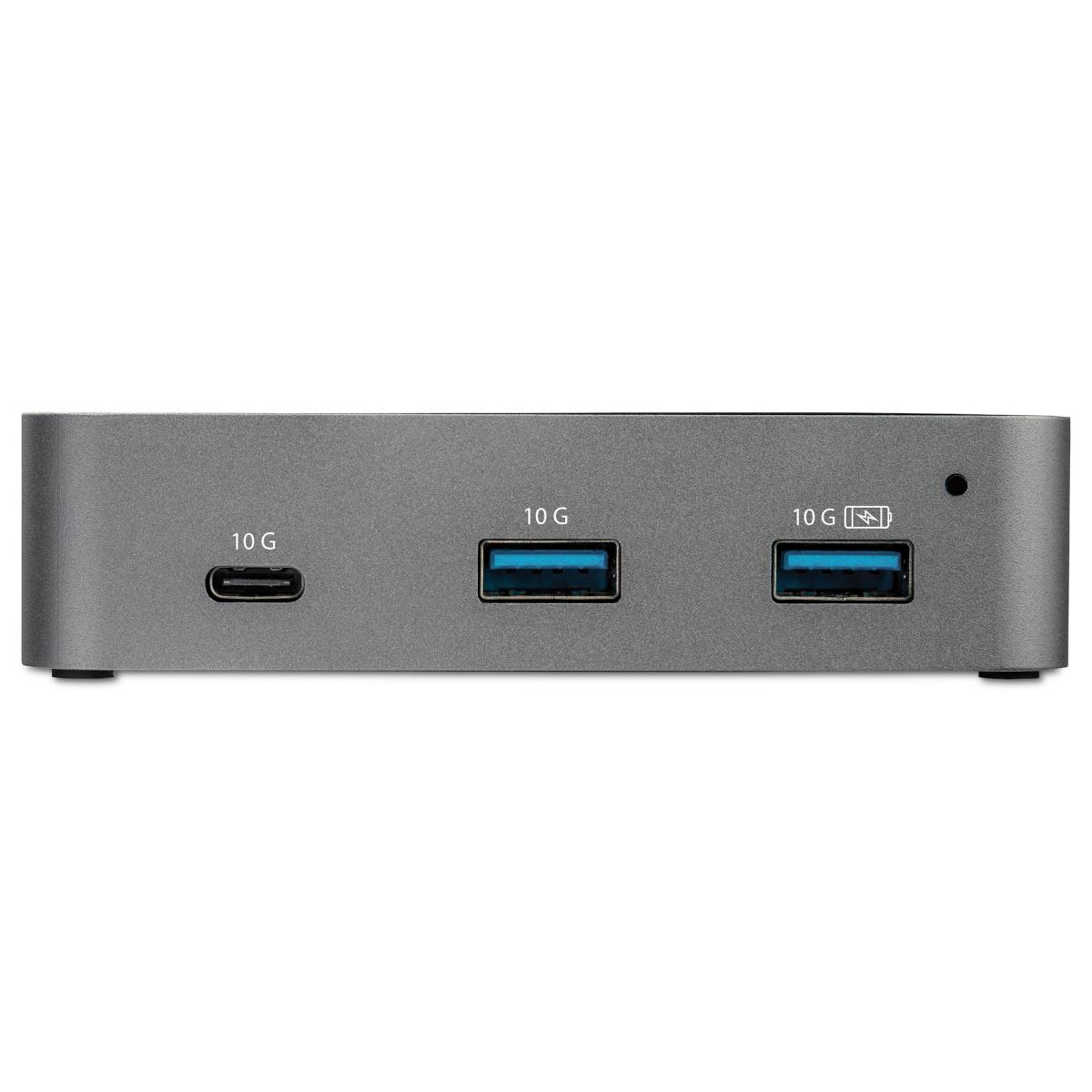 STARTECH.COM USB-c Hub 3-port With Lan Port - 10 Gbps - 2x USB-a & 1x USB-c - Powered