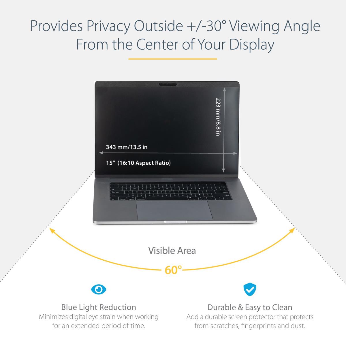 STARTECH.COM Privacy Screen - MacBook -15in