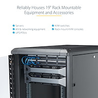 STARTECH.COM Rack - Server Cabinet - 15u - Lockable