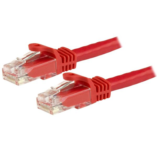 STARTECH.COM Patch Cable - CAT6 - Utp - Snagless - 1.5m - Red