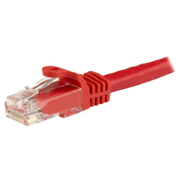 STARTECH.COM Patch Cable - CAT6 - Utp - Snagless - 1.5m - Red
