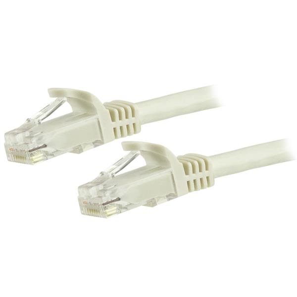 STARTECH.COM Patch Cable - CAT6 - Utp - Snagless - 1.5m - White