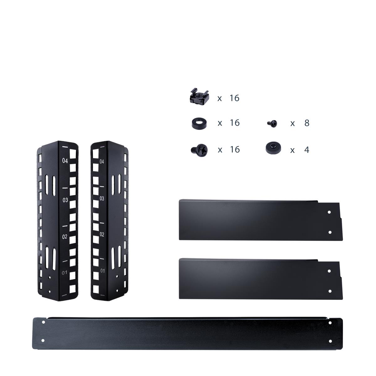 STARTECH.COM Rack - Open Frame Desktop Rack - 4u