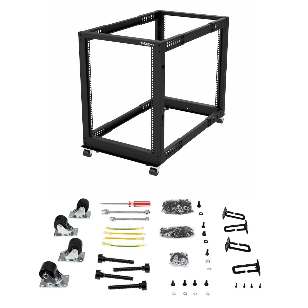 STARTECH.COM Rack - 15u Open Frame - 22-40 In. Depth