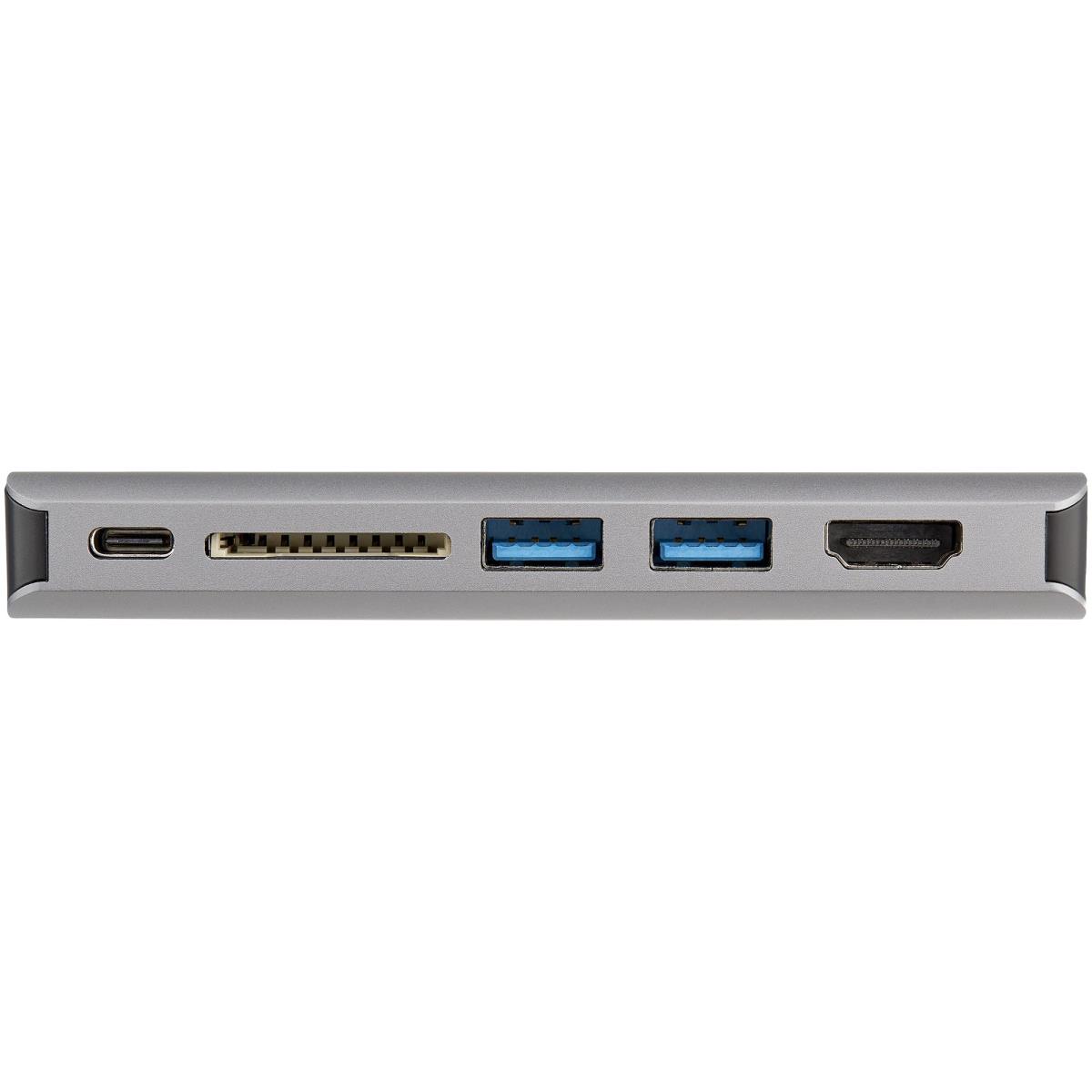 STARTECH.COM Mini Docking Station - USB-c Multiport Adapter - Hdmi / Vga - Pd - Sd - Ethernet - Audio & Mic - 30cm Cable