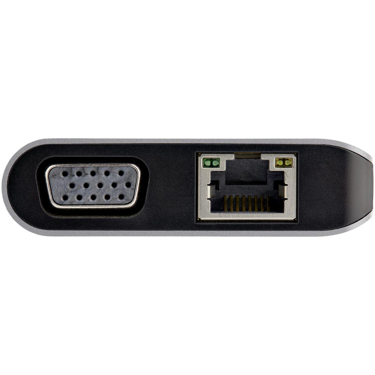STARTECH.COM Mini Docking Station - USB-c Multiport Adapter - Hdmi / Vga - Pd - Sd - Ethernet - Audio & Mic - 30cm Cable