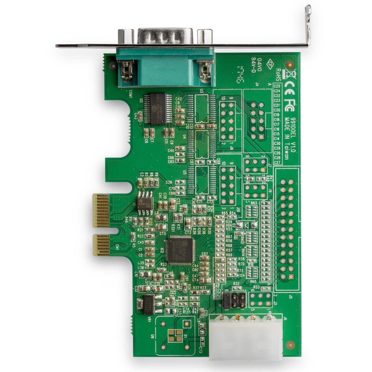 STARTECH.COM Serial Card - 4 Port Pci-e Rs232 - 16950 Uart