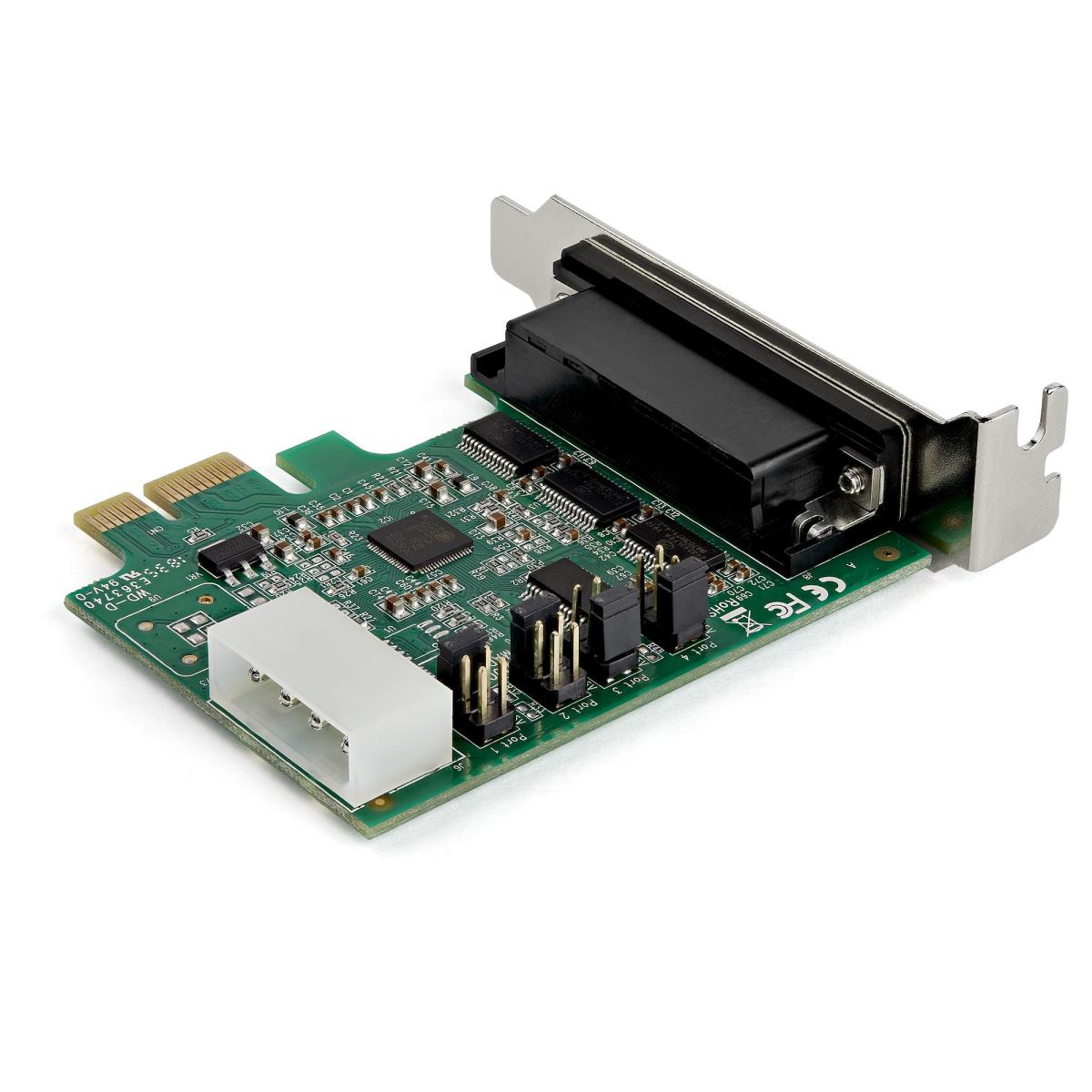 STARTECH.COM Serial Card - 4 Port Pci-e Rs232 - 16950 Uart Lp