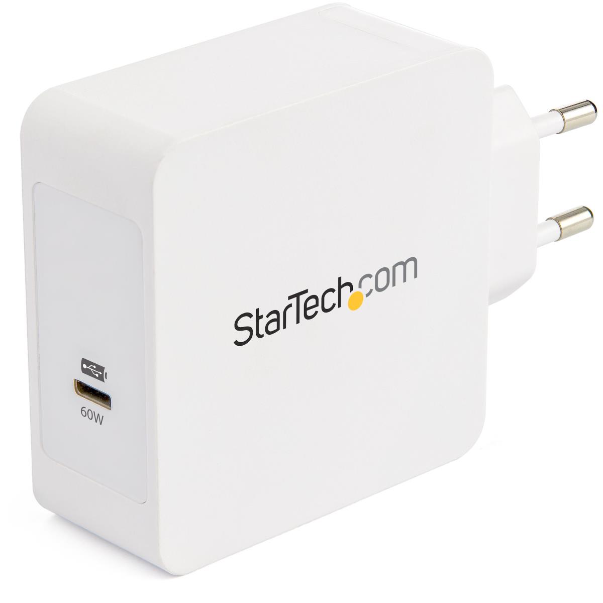 STARTECH.COM USB C Wall Charger - 60w Pd 1m Cable