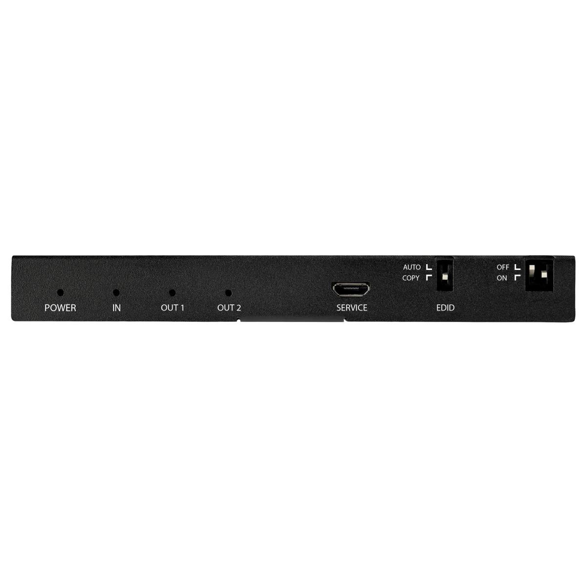 STARTECH.COM Hdmi Splitter - 2-port 4k 60hz With Built-in Scaler