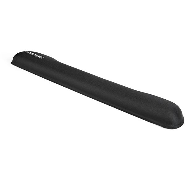 STARTECH.COM Foam Keyboard Wrist Rest For Ergonomic Typing Support - Soft Black Nylon Rest Pad