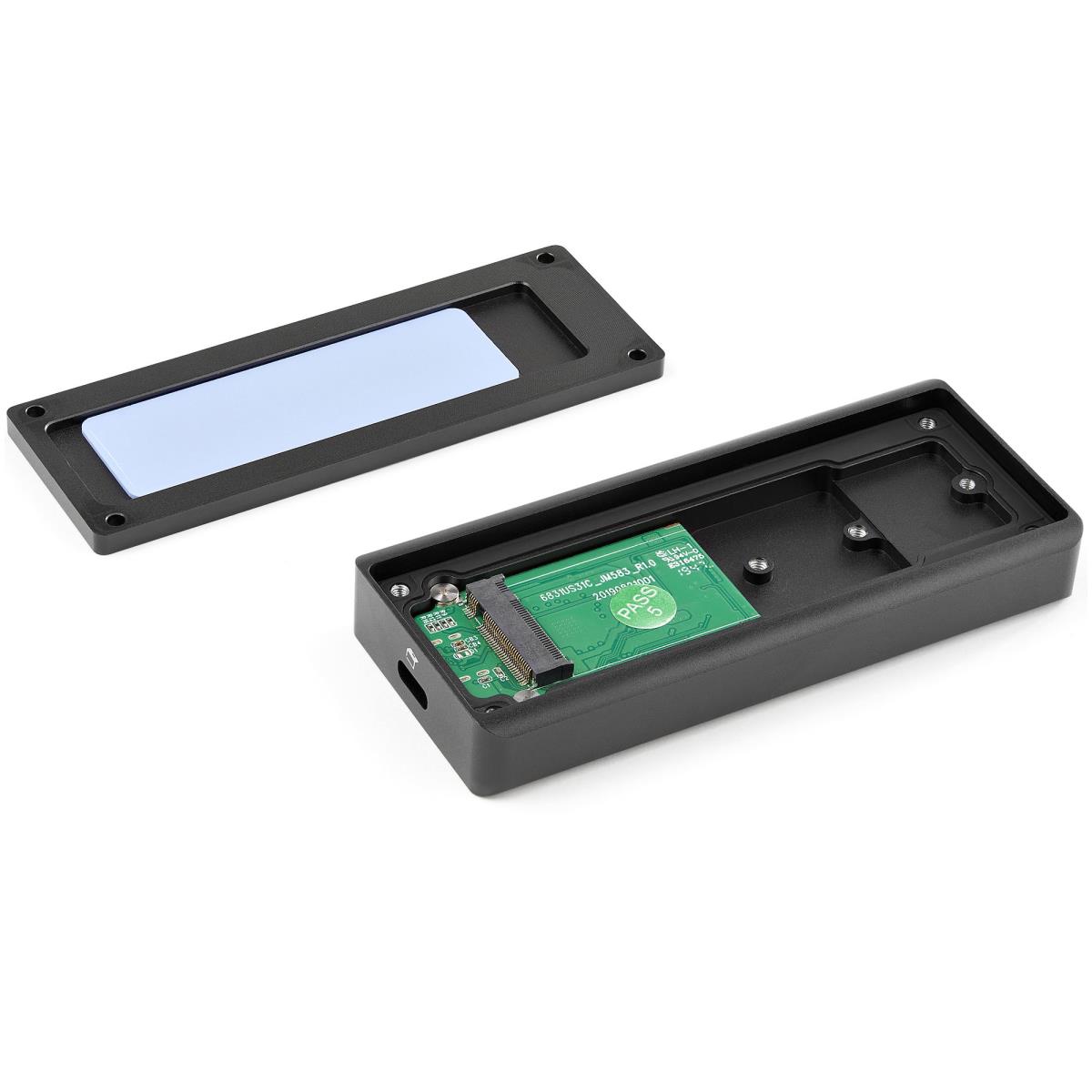 STARTECH.COM M.2 Nvme Pci-e SSD Enclosure - Ip67 - USB 3.1 Gen 2 10gbps