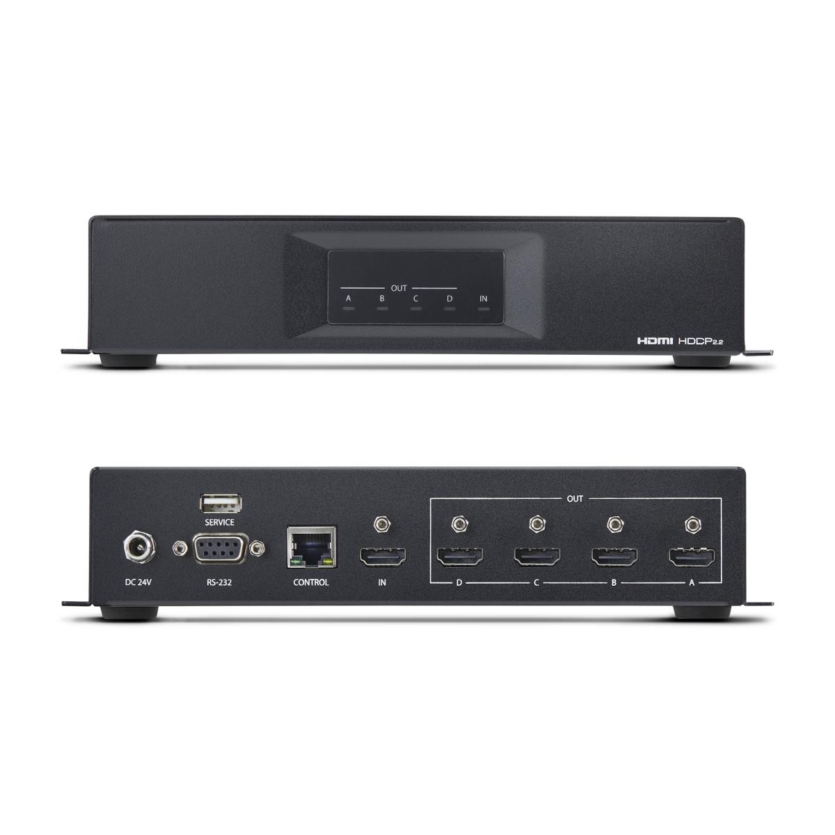 STARTECH.COM 2x2 Video Wall Controller - 4k Video Wall Splitter - Hdmi 2.0 - 1 Input 4 Outputs