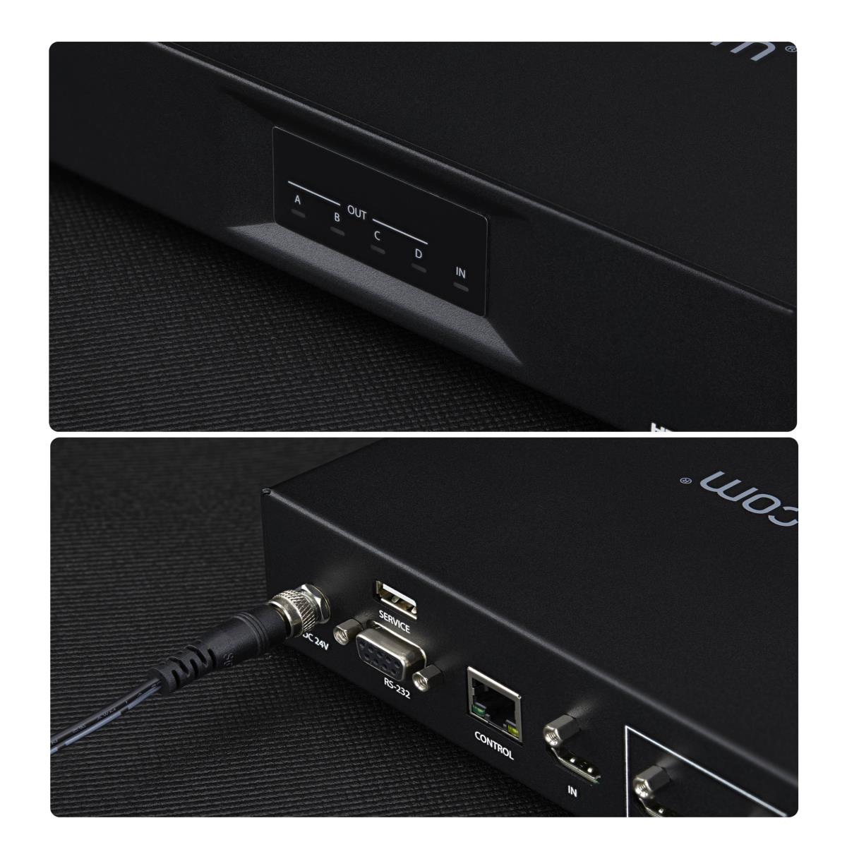 STARTECH.COM 2x2 Video Wall Controller - 4k Video Wall Splitter - Hdmi 2.0 - 1 Input 4 Outputs