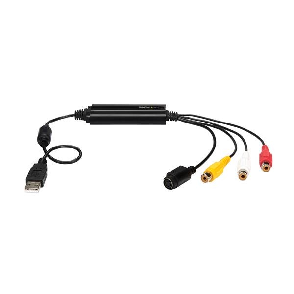 STARTECH.COM USB Video Capture Adapter - S Video / Composite To USB 2.0 Video Capture Cable With Twain Support - Analog To Digital Converter