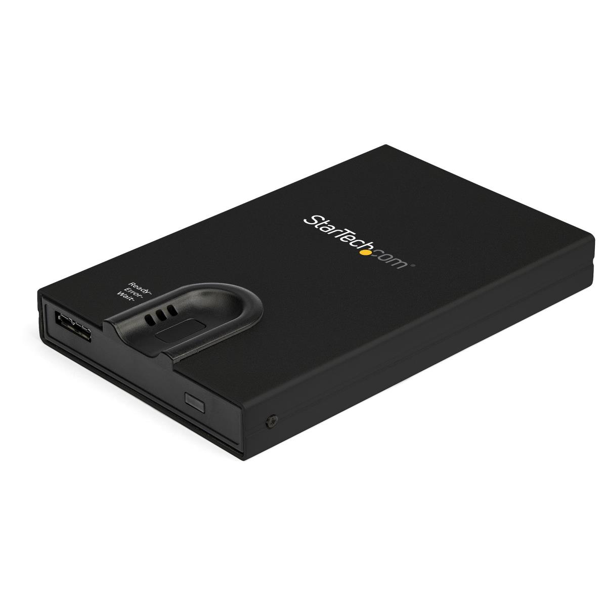 STARTECH.COM Biometric Enclosure - Encrypted USB 3.0 2.5in SATA Hard Drive Enclosure