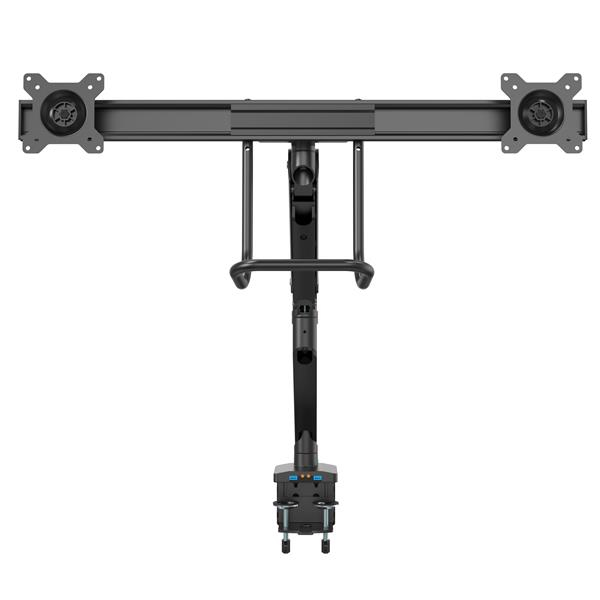 STARTECH.COM Desk Mount Dual Monitor Arm - 2x USB 3.0 Ports - Grommet/desk Clamp Mount