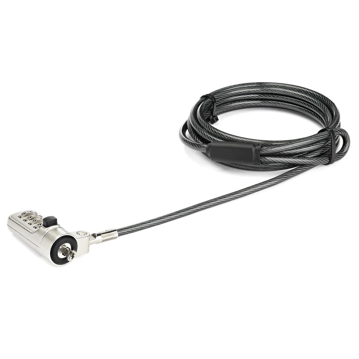 STARTECH.COM Laptop Cable Lock Four Digit Combination For Wedge Lock Slot