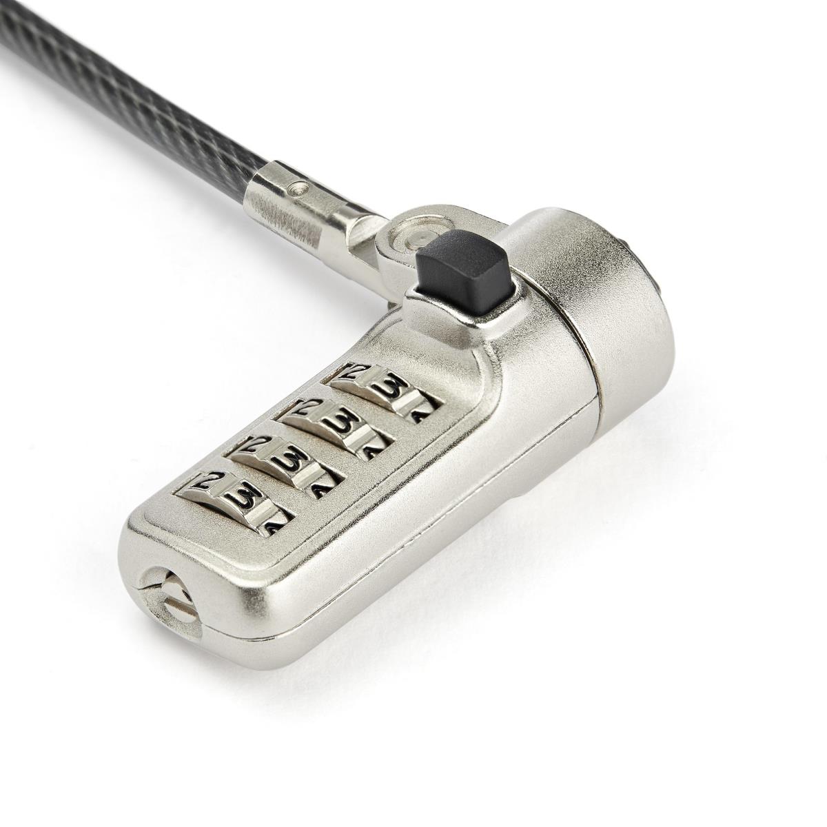 STARTECH.COM Laptop Cable Lock Four Digit Combination For Wedge Lock Slot