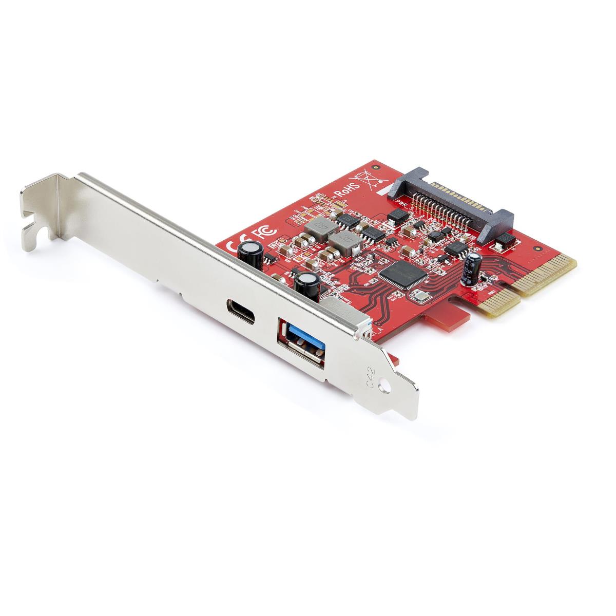 STARTECH.COM 2-port 10gbps USB-a/USB-c Pci-e Card USB 3.1 Gen 2  PCI Express