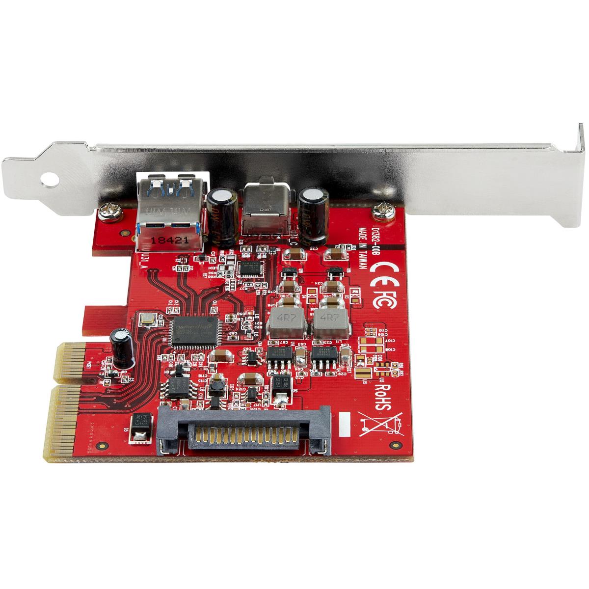 STARTECH.COM 2-port 10gbps USB-a/USB-c Pci-e Card USB 3.1 Gen 2  PCI Express