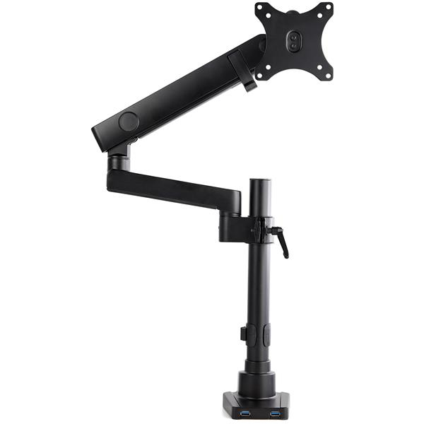 STARTECH.COM Desk Mount Monitor Arm Articulating - 2x USB 3.0