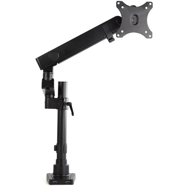 STARTECH.COM Desk Mount Monitor Arm Articulating - 2x USB 3.0