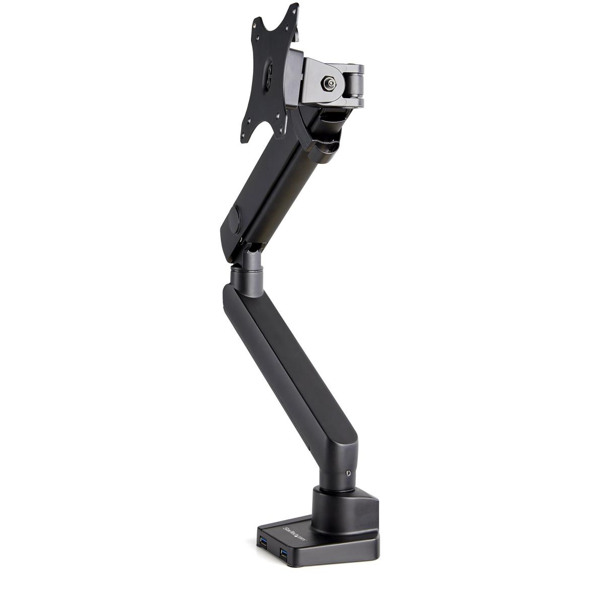 STARTECH.COM Single Desk Mount Monitor Arm 2 Built-in USB 3.0 Ports - Vesa