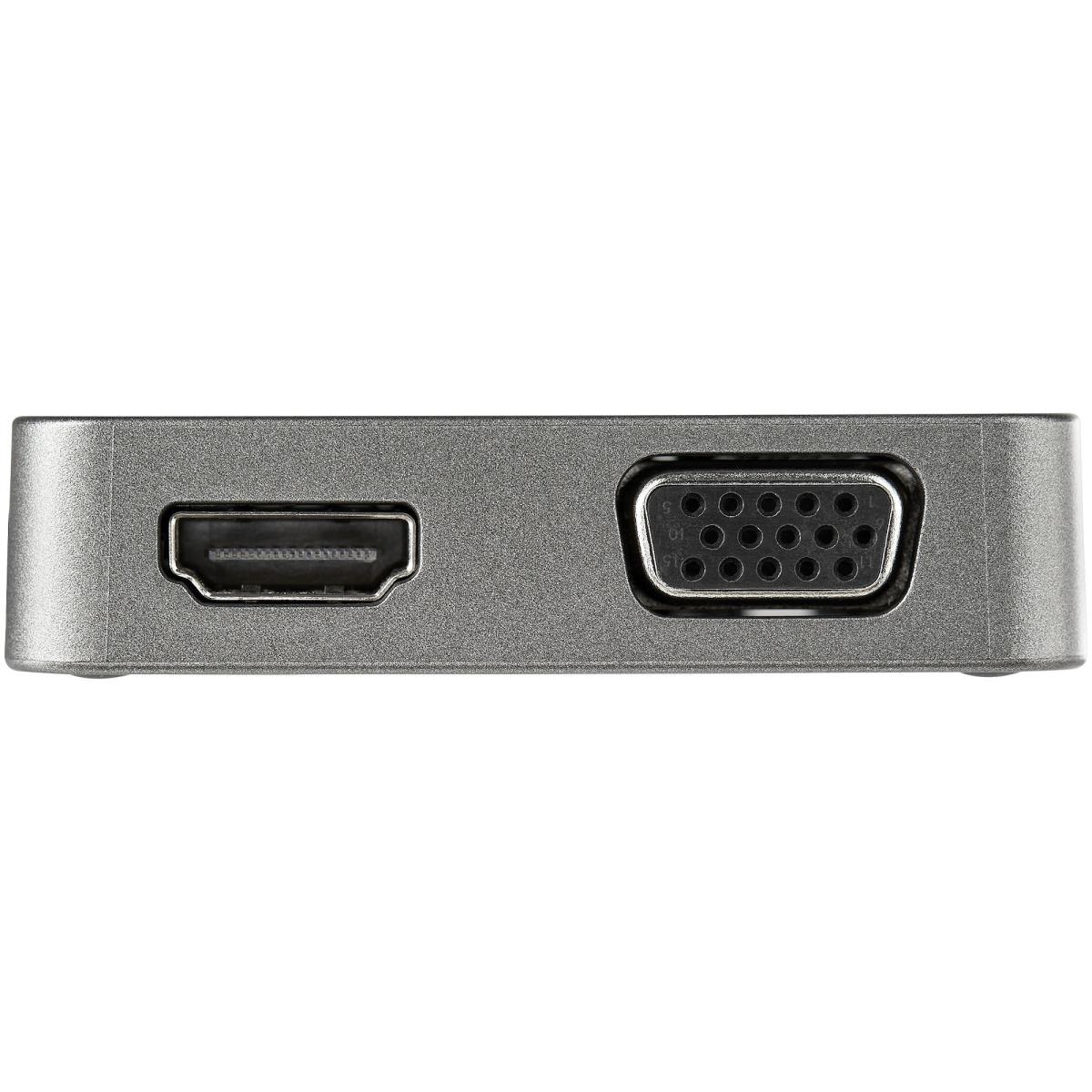 STARTECH.COM USB-c Multiport Adapter 10gbps Hdmi/vga
