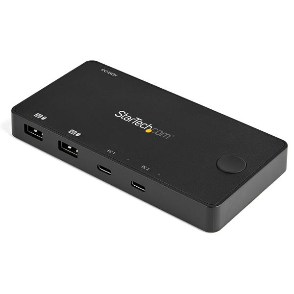 STARTECH.COM USB C KVM Switch - 2 Port 4k Hdmi W/cables