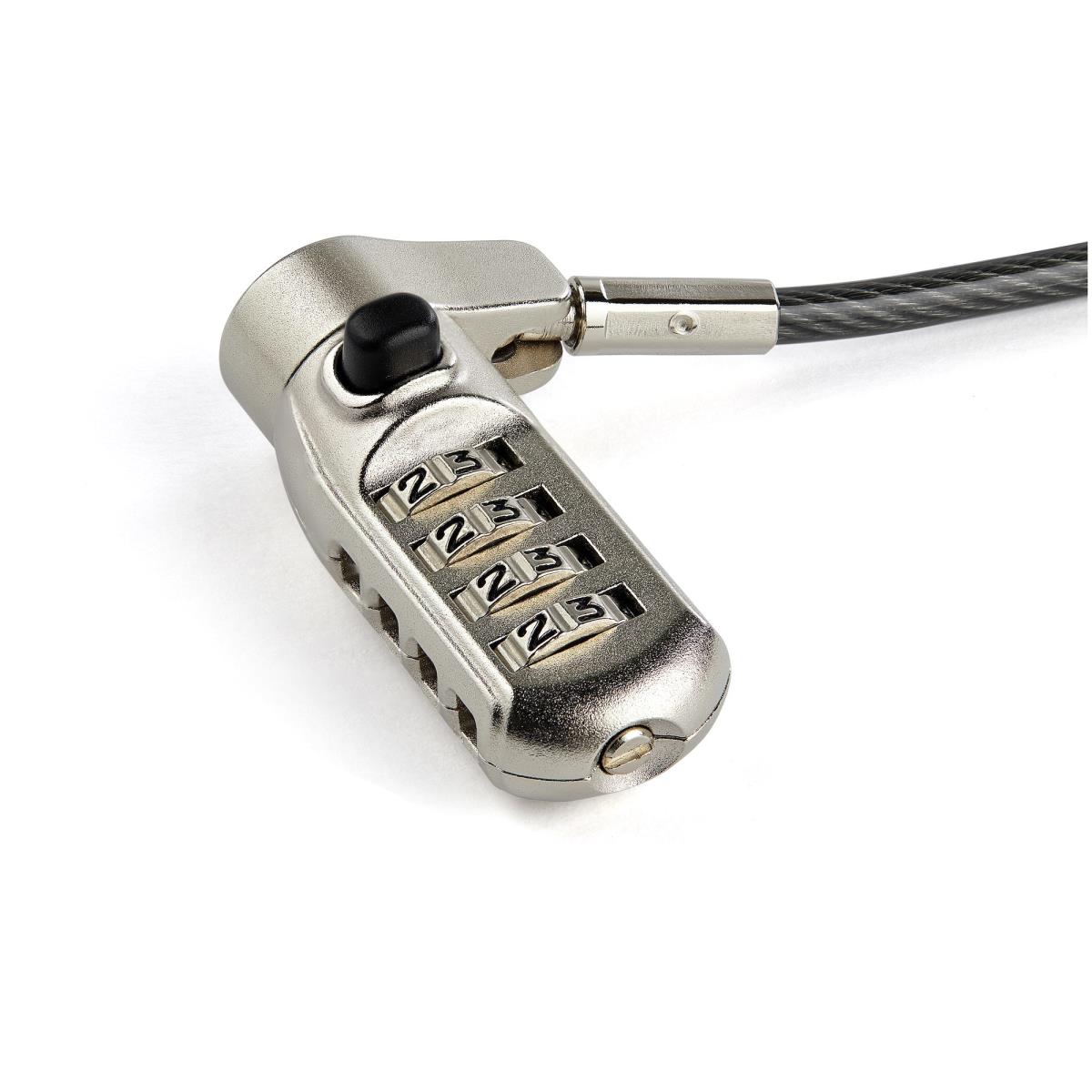 STARTECH.COM Laptop Cable Lock 4-digit K-slot Nano Wedge 2m