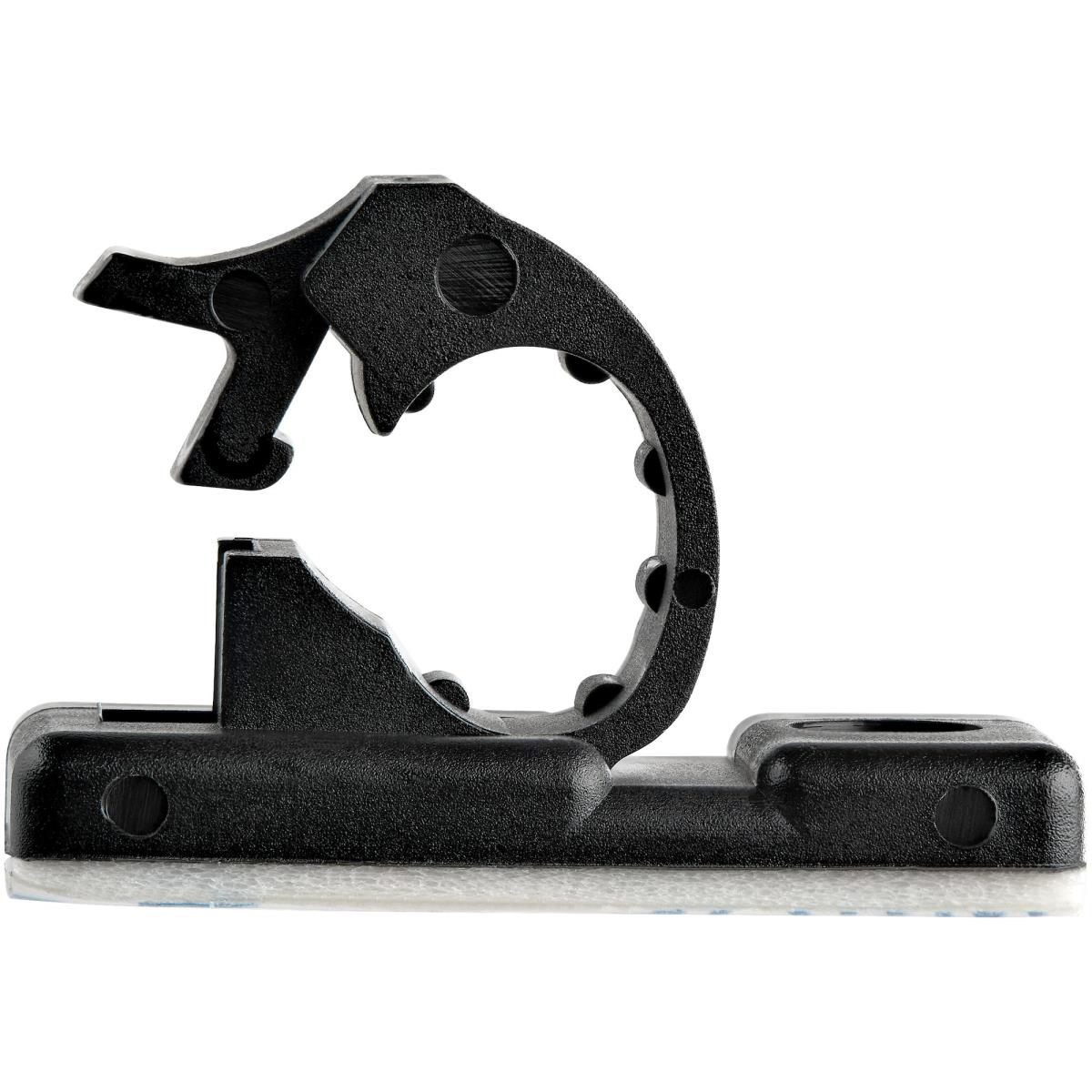 STARTECH.COM Adhesive Cable Management ClIPS Black - Nylon Self Adhesive Clamp Ul/94v-2 Fire Rated - 100 Pack - Cbmcc1