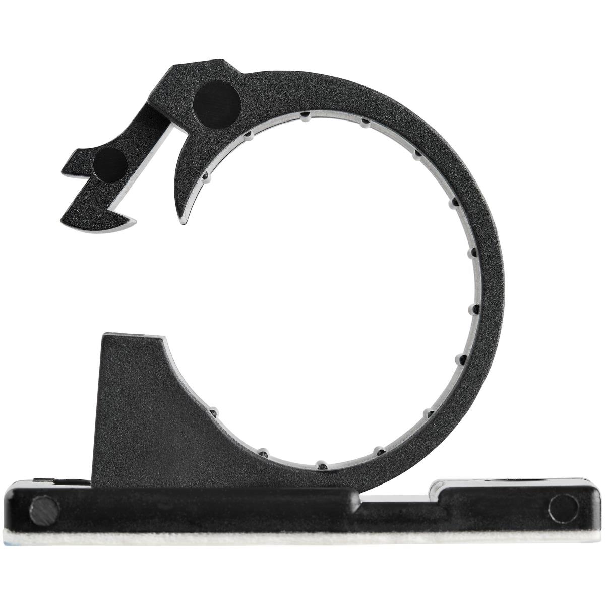 STARTECH.COM Adhesive Cable Management ClIPS Black - Nylon Self Adhesive Clamp Ul/94v-2 Fire Rated - 100 Pack - Cbmcc3