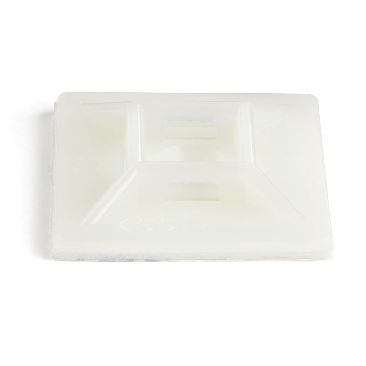 STARTECH.COM Cable Tie Mounts With Adhesive Tape For 0.18 In. (4.6 Mm) Wide Ties - 100 Pack