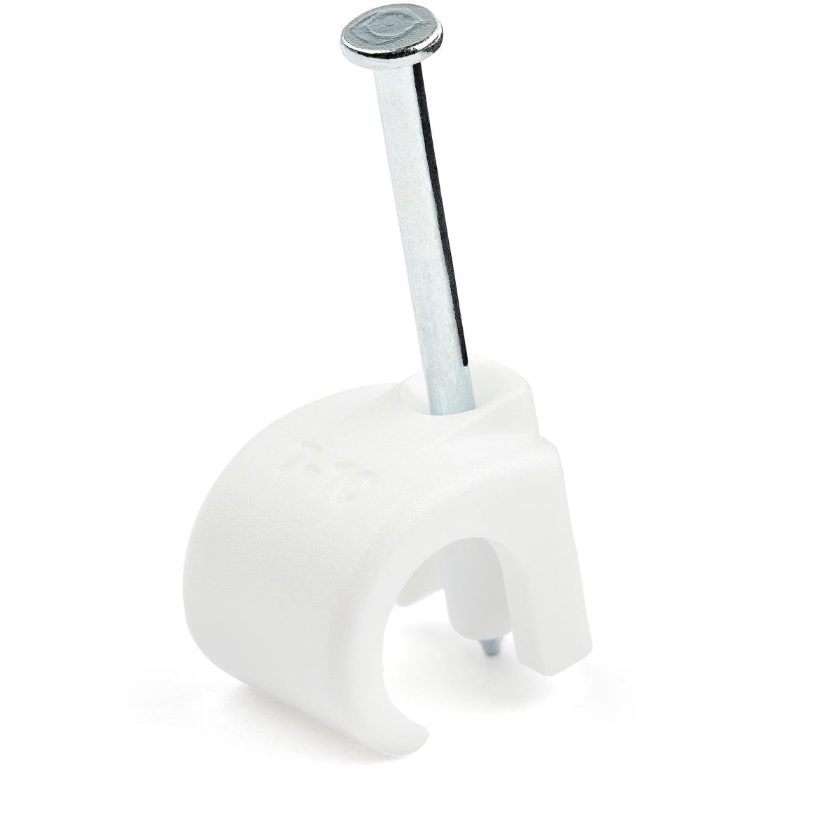 STARTECH.COM Nail Mounted Cable Clip Large - 100 Pack
