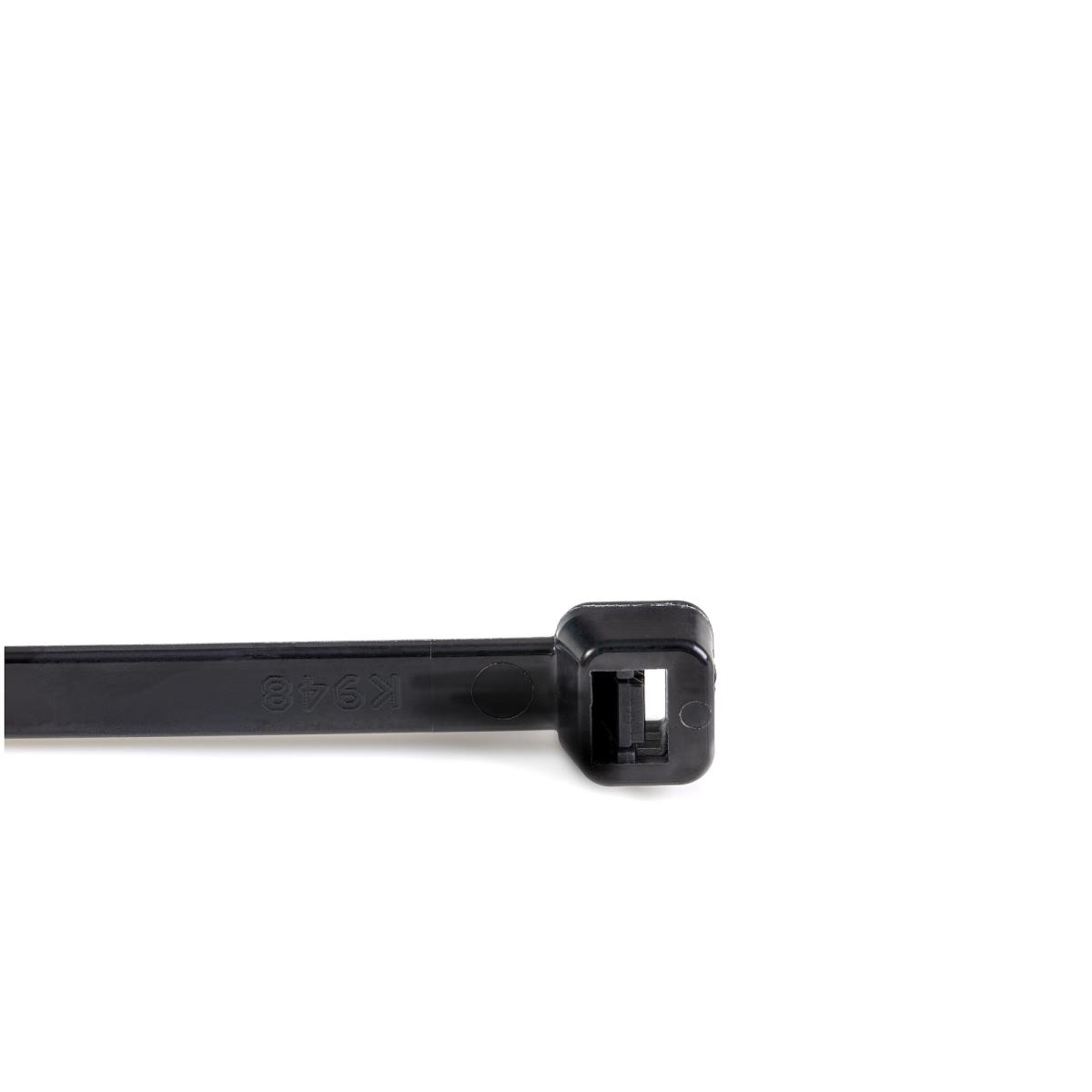 STARTECH.COM Cable Ties -black Nylon Zip Tie Wraps Ul Taa 1000 Pack 10in