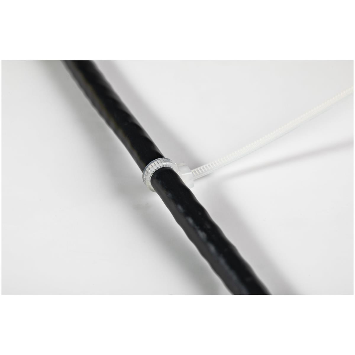 STARTECH.COM Cable Ties -white Nylon Zip Tie Wraps Ul Taa 100 Pack 4in