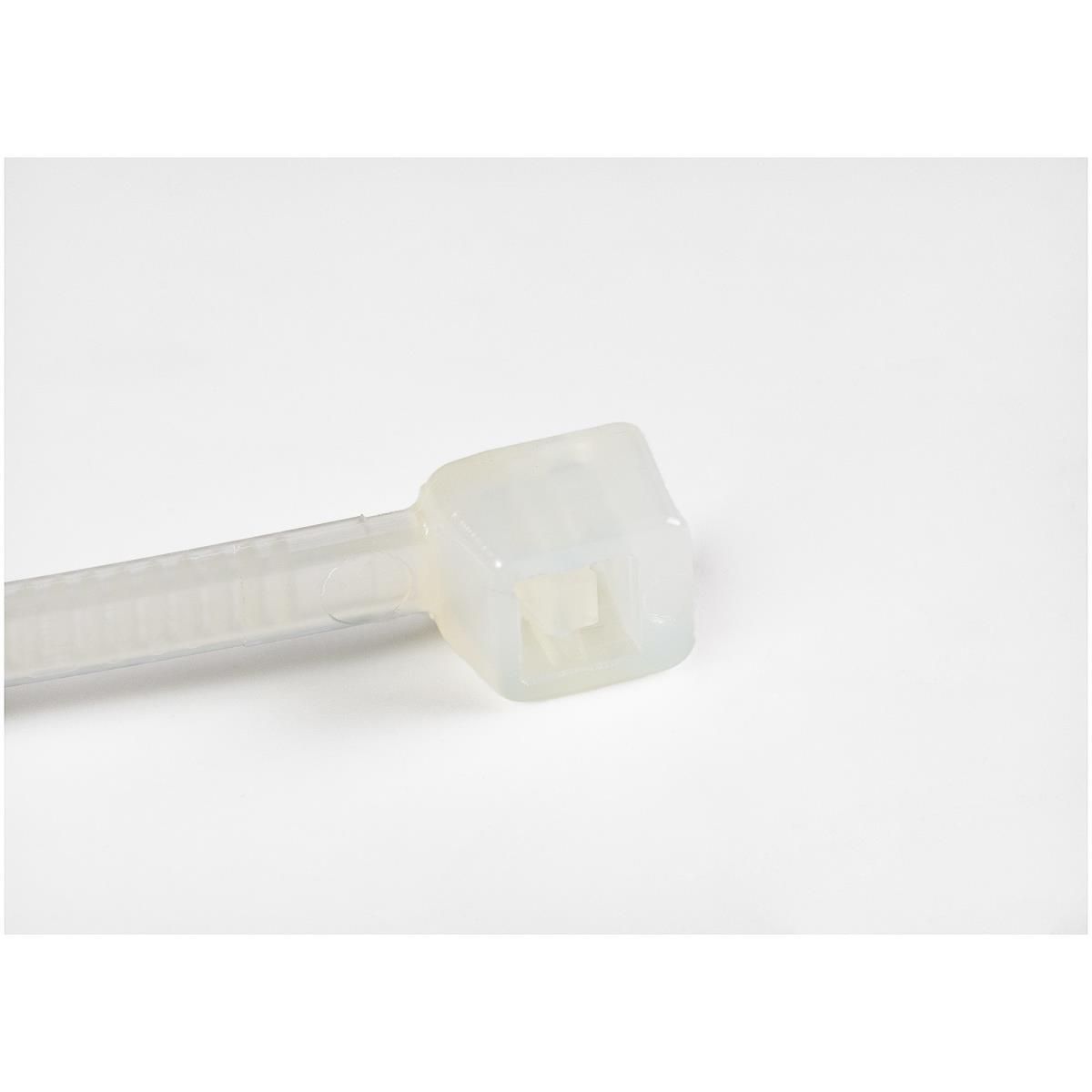 STARTECH.COM Cable Ties -white Nylon Zip Tie Wraps Ul Taa 100 Pack 4in
