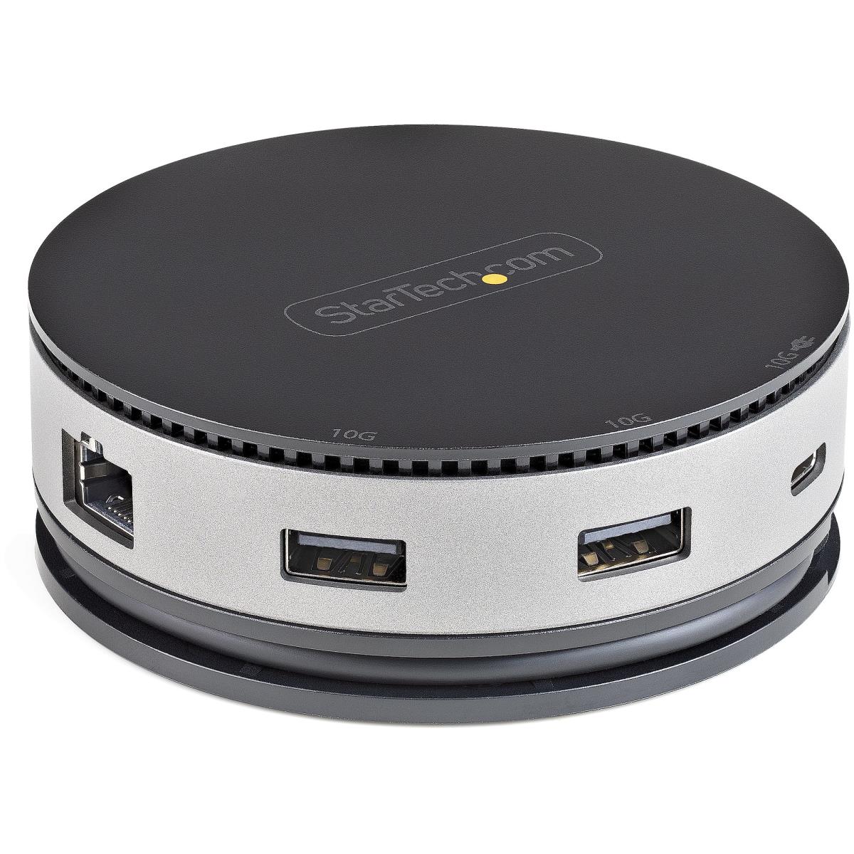 STARTECH.COM USB-c Multiport Adapter - USB Type-c 10gbps Mini Dock 4k 60hz Hdmi/DisplayPort/1080p Vga - 75w Pd Passthrough, USB Hub & Gbe