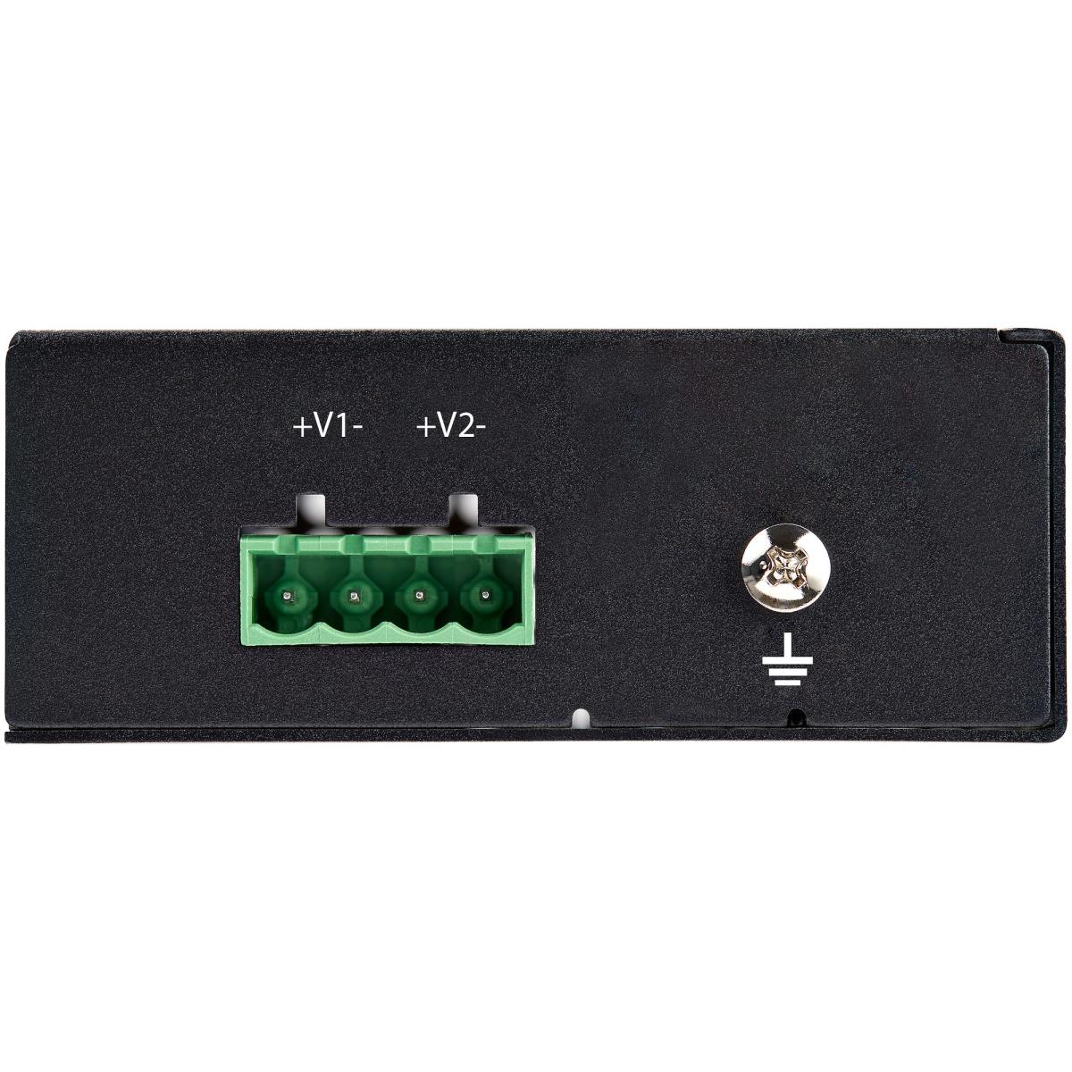 STARTECH.COM Industrial 5 Port Gigabit Poe Switch 30w - Power Over Ethernet Switch - Gbe Poe+ Network Switch - Unmanaged - Hardened Ip-30