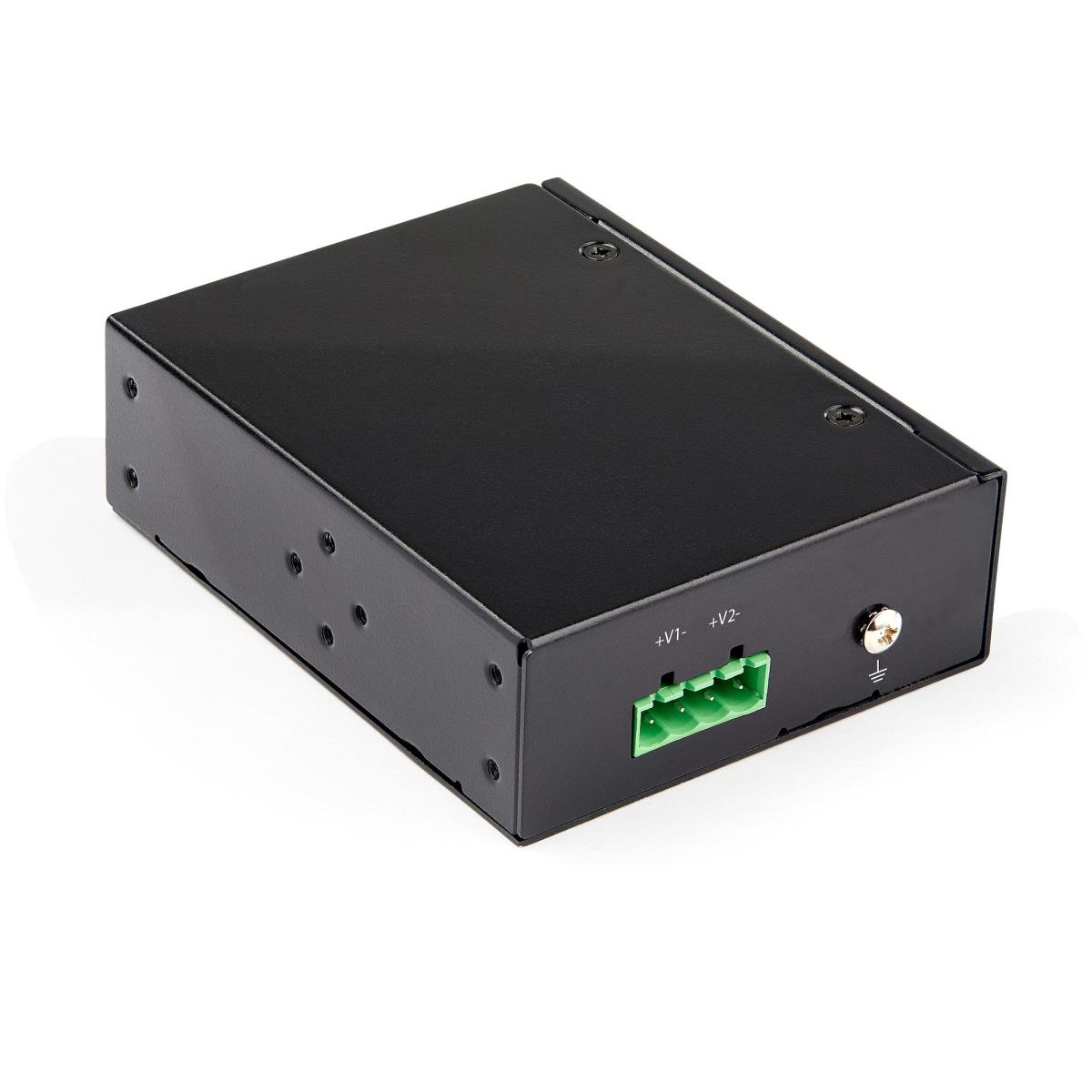 STARTECH.COM Industrial Gigabit Poe Splitter - 90w Power Over Ethernet Poe++ Splitter - 12-48v Dc Splitter 802.3bt Ultra Poe -40c To +75c