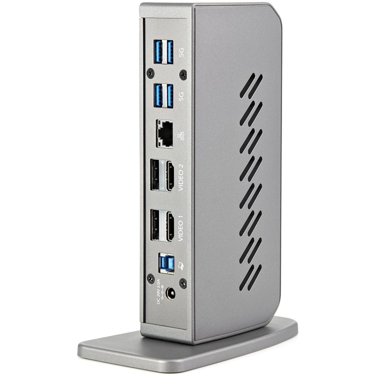 STARTECH.COM Docking Station - Hybrid Universal USB 3.0 - USB-c USB-a Dock - Dual Hdmi/dp