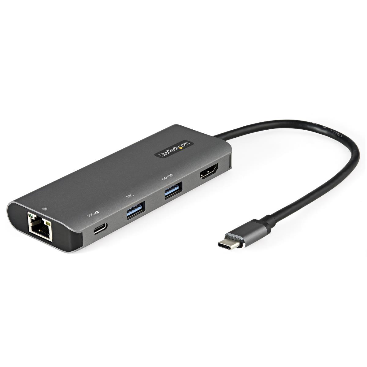 STARTECH.COM USB C Multiport Adapter - 10gbps USB Type-c Mini Dock With 4k 30hz Hdmi - 100w Power Delivery Passthrough