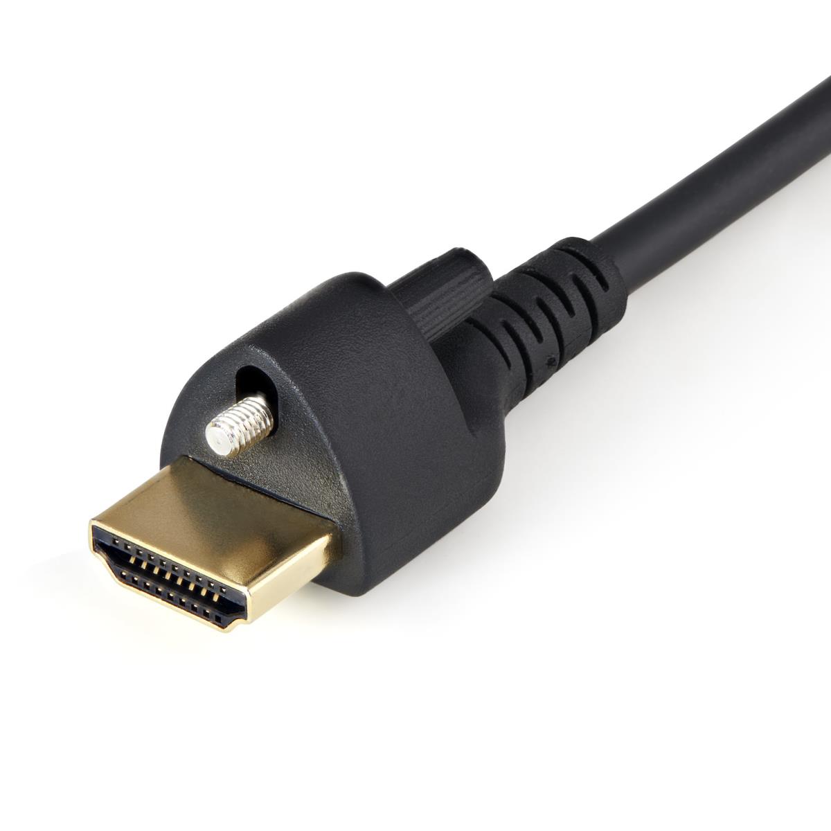 STARTECH.COM Hdmi 2.0 Cable - Top Screw Lock Connector - 1 M