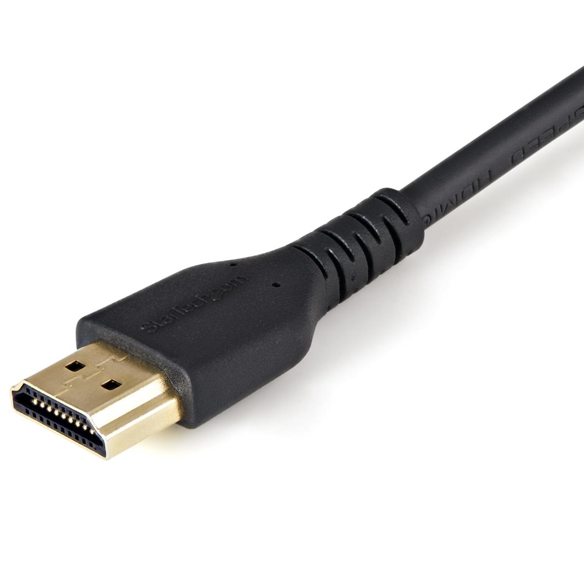 STARTECH.COM Hdmi 2.0 Cable - Top Screw Lock Connector - 2 M