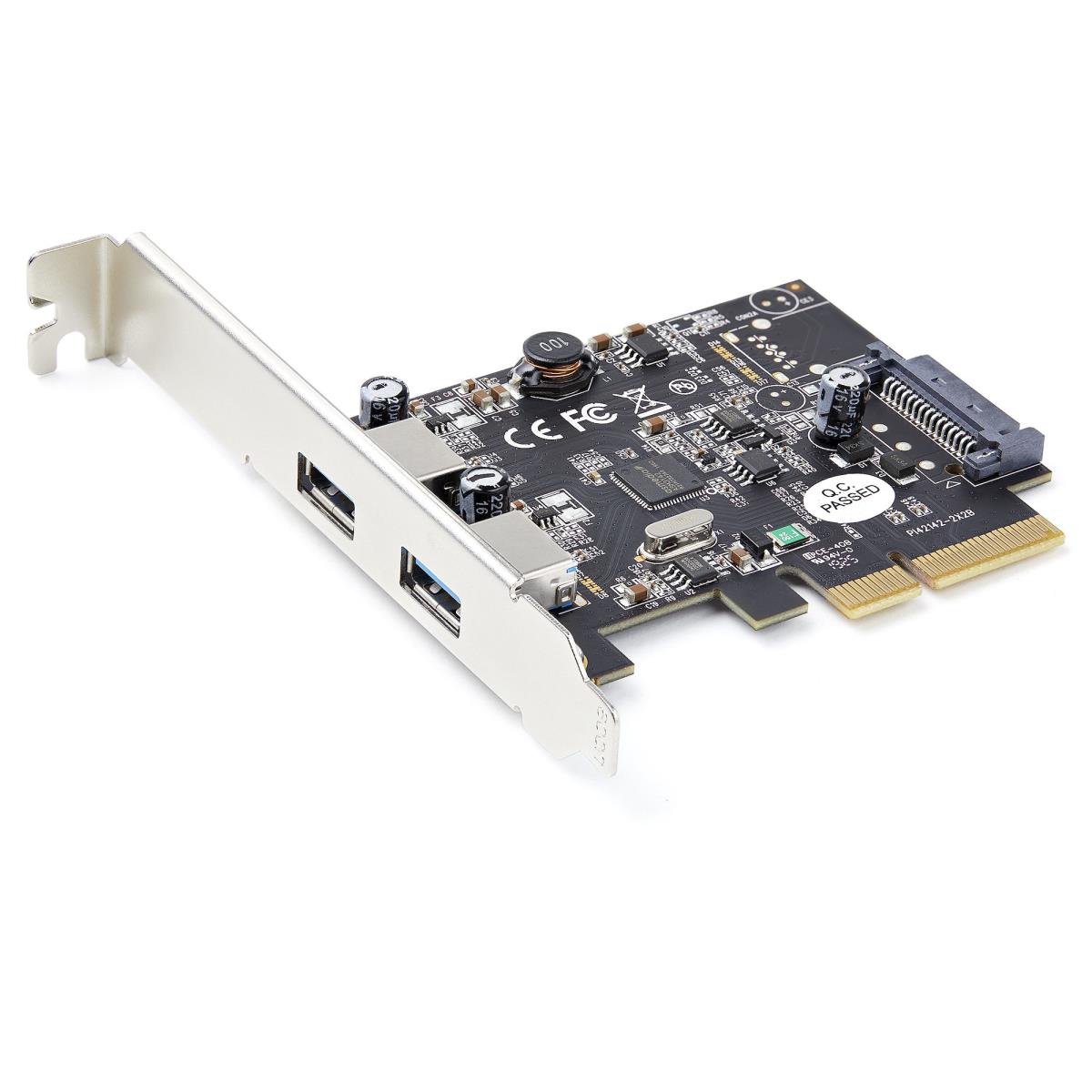 STARTECH.COM Pci-e Card - USB 3.2 Gen 2 - USB Type-a 10gbps  Pci-e X2