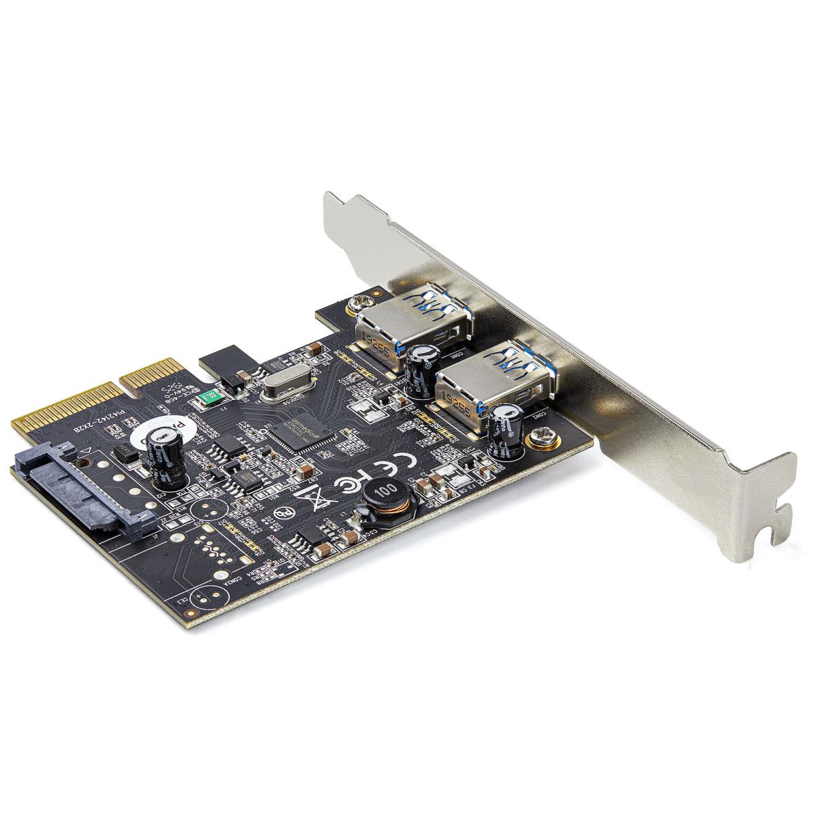 STARTECH.COM Pci-e Card - USB 3.2 Gen 2 - USB Type-a 10gbps  Pci-e X2