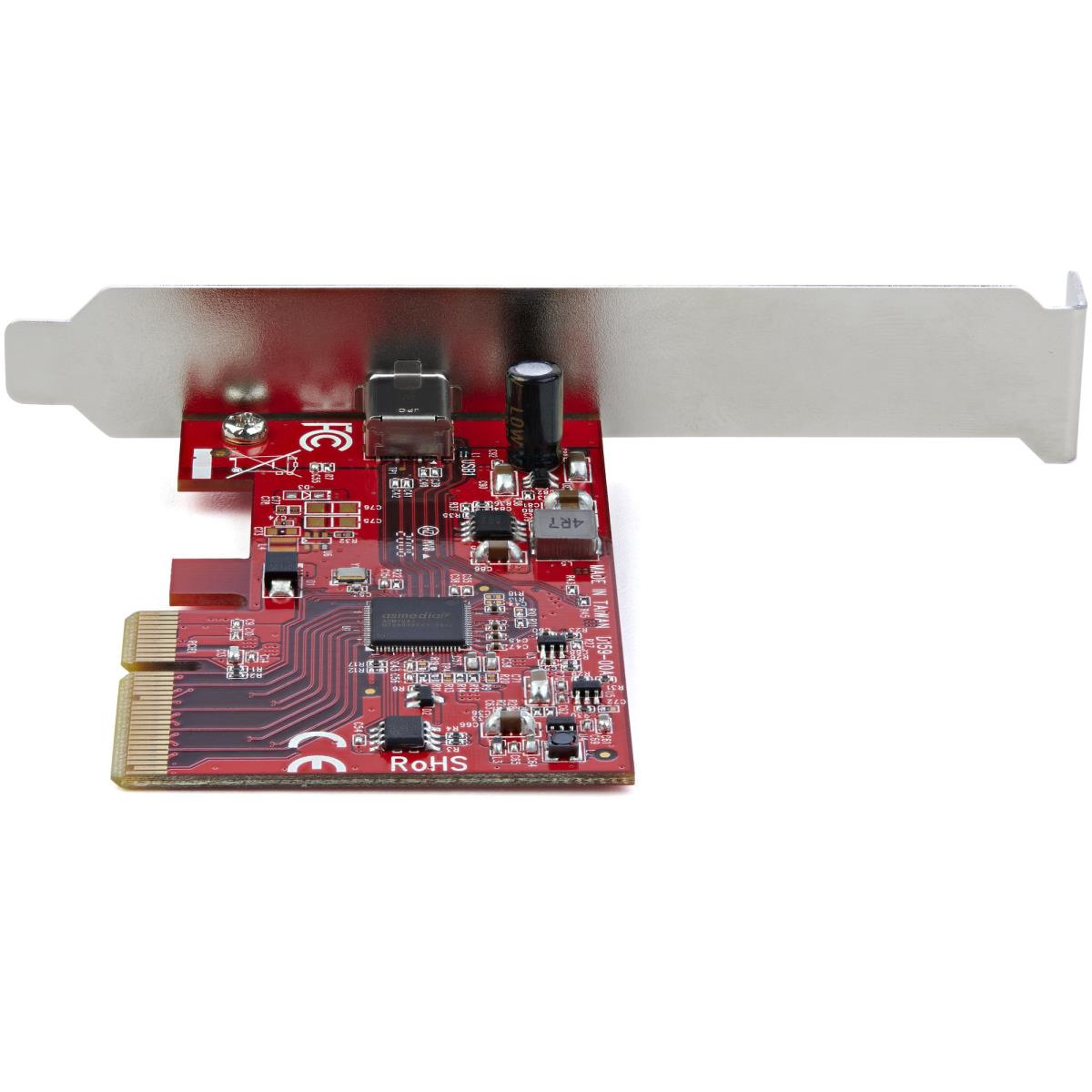 STARTECH.COM Pci-e Card - USB 3.2 Gen 2x2 - USB Type-c 20gbps  Pci-e X4