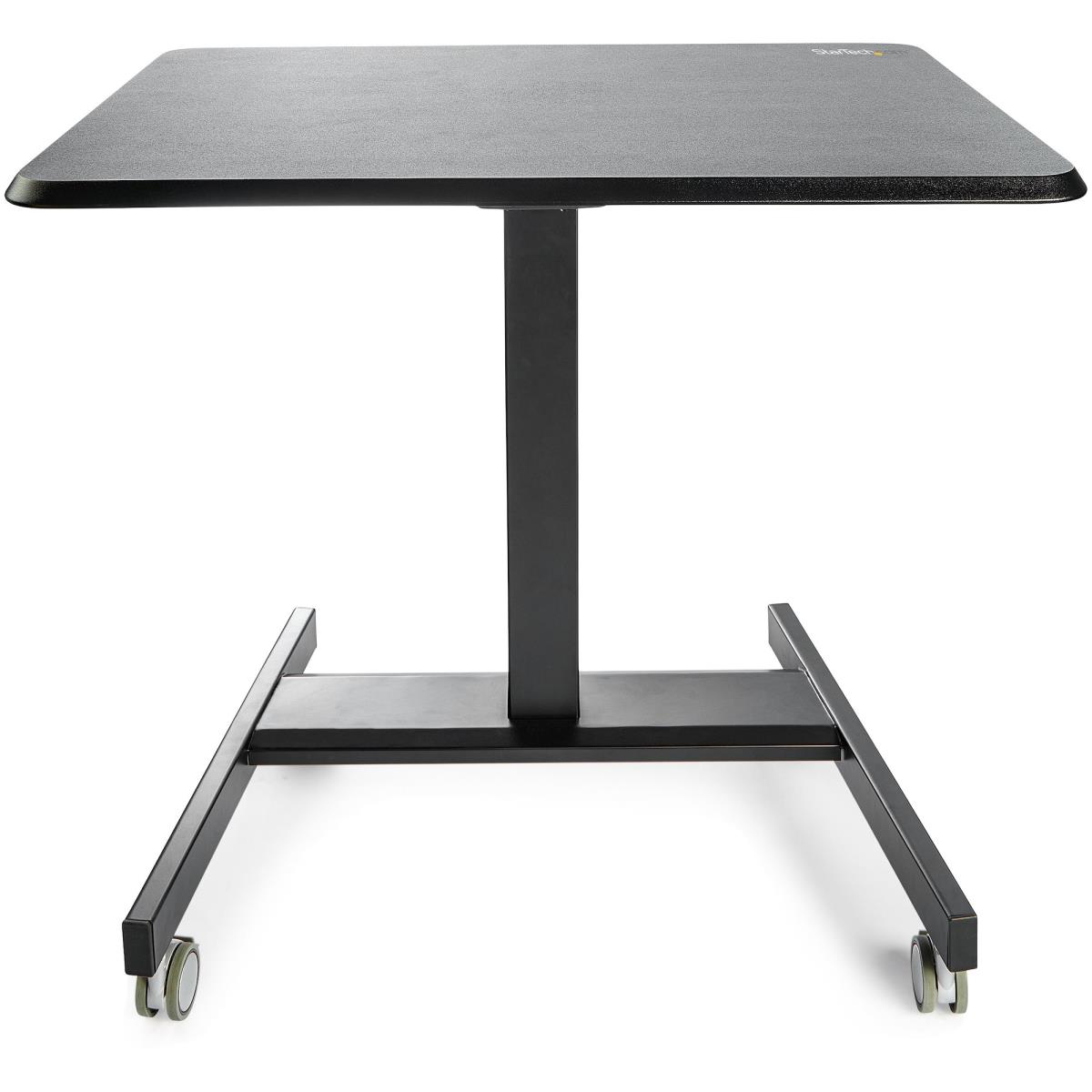 STARTECH.COM Mobile Standing Desk - Portable Sit Stand Ergonomic Rolling Cart