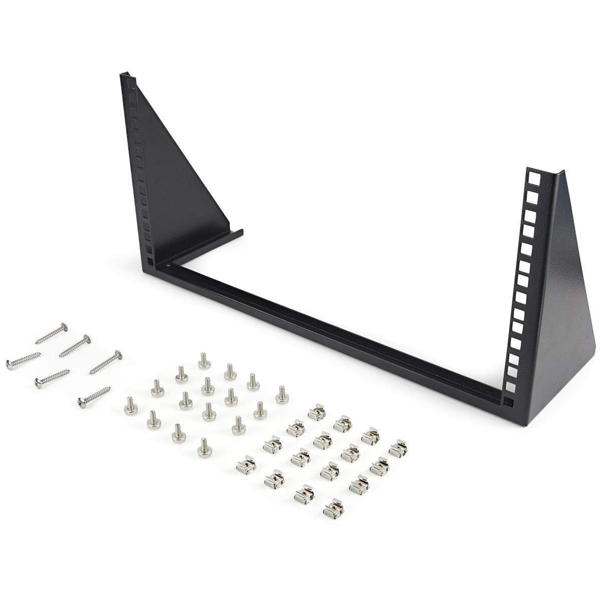STARTECH.COM Vertical Wall Mount Rack - 5u 19in Low Profile Open Wall Mounting Bracket